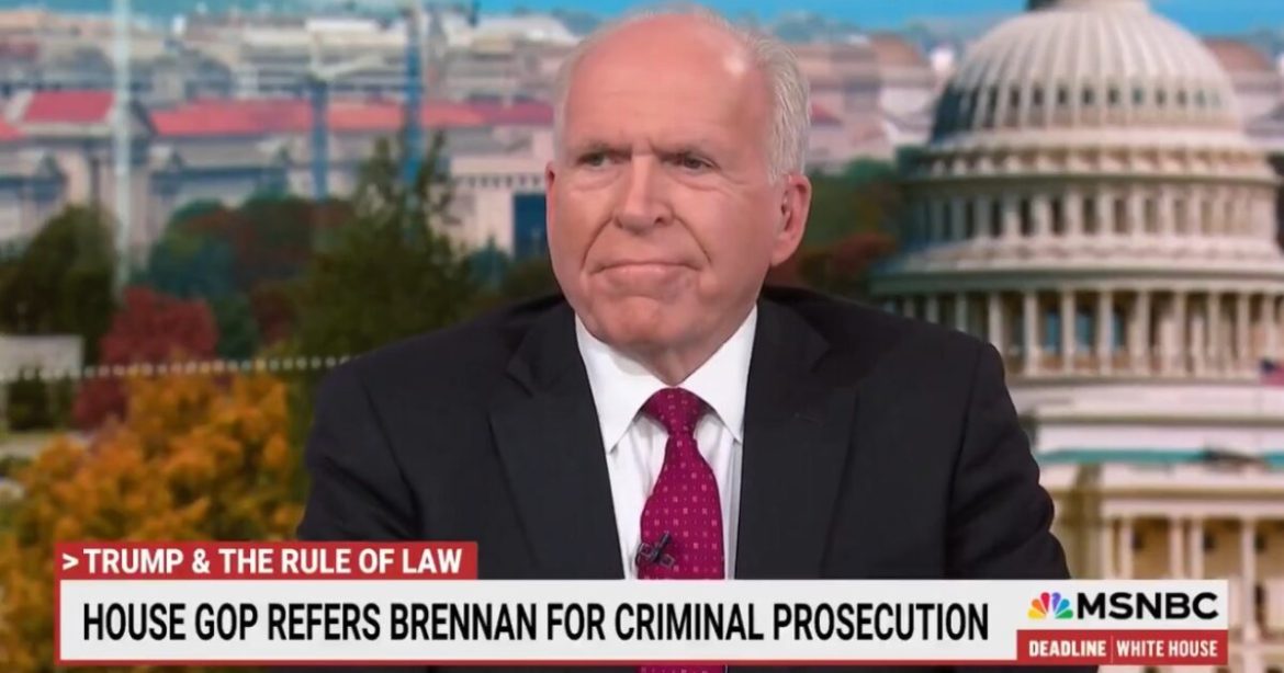 A Nervous John Brennan Responds to Jim Jordan’s Criminal Referral (VIDEO) A Nervous John Brennan Responds to Jim Jordan’s Criminal Referral (VIDEO)
