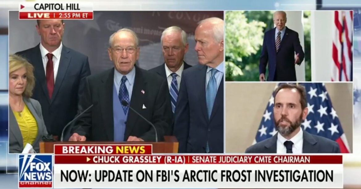 WHISTLEBLOWER SHOCK: Grassley Reveals Jack Smith Sent 197 Subpoenas Targeting More than 400 Republicans in Arctic Frost Investigation (VIDEO) WHISTLEBLOWER SHOCK: Grassley Reveals Jack Smith Sent 197 Subpoenas Targeting More than 400 Republicans in Arctic Frost Investigation (VIDEO)