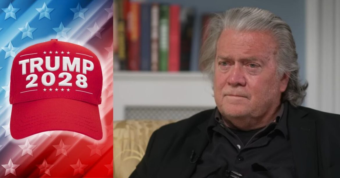 WATCH: Steve Bannon Reveals Plans Are Already Underway for a Third Trump Term in 2028 WATCH: Steve Bannon Reveals Plans Are Already Underway for a Third Trump Term in 2028