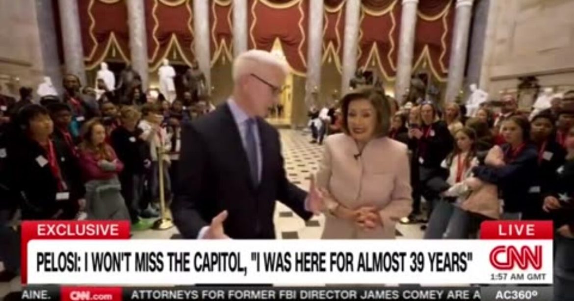 WATCH: Pelosi’s WILD CNN Interview Fixates on January 6th While Ignoring Biden-Era Chaos