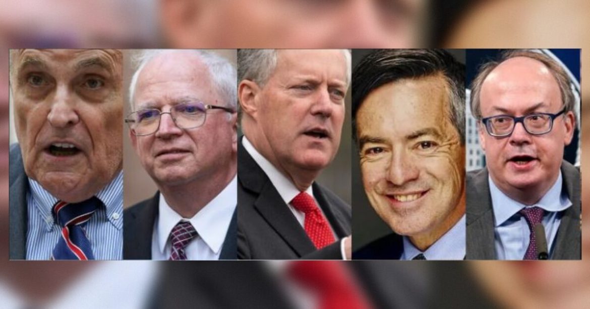 President Trump Pardons 77 Alternate Electors from 2020 Election, Including: Rudy Giuliani, Mark Meadows, John Eastman, Christina Bobb, Jeffrey Clark and Mark Meadows