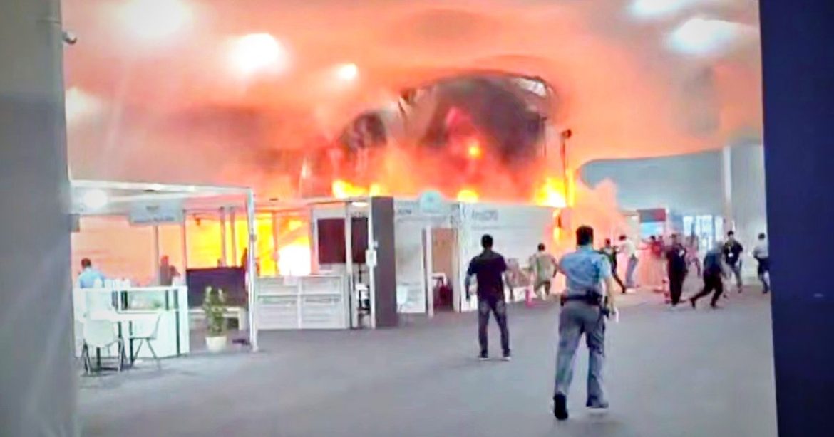 SHOCK VIDEOS: Fire Breaks Out in United Nations ‘Climate Change’ Conference COP30 in Brazil’s Amazon That’s Turned Into a Major Flop