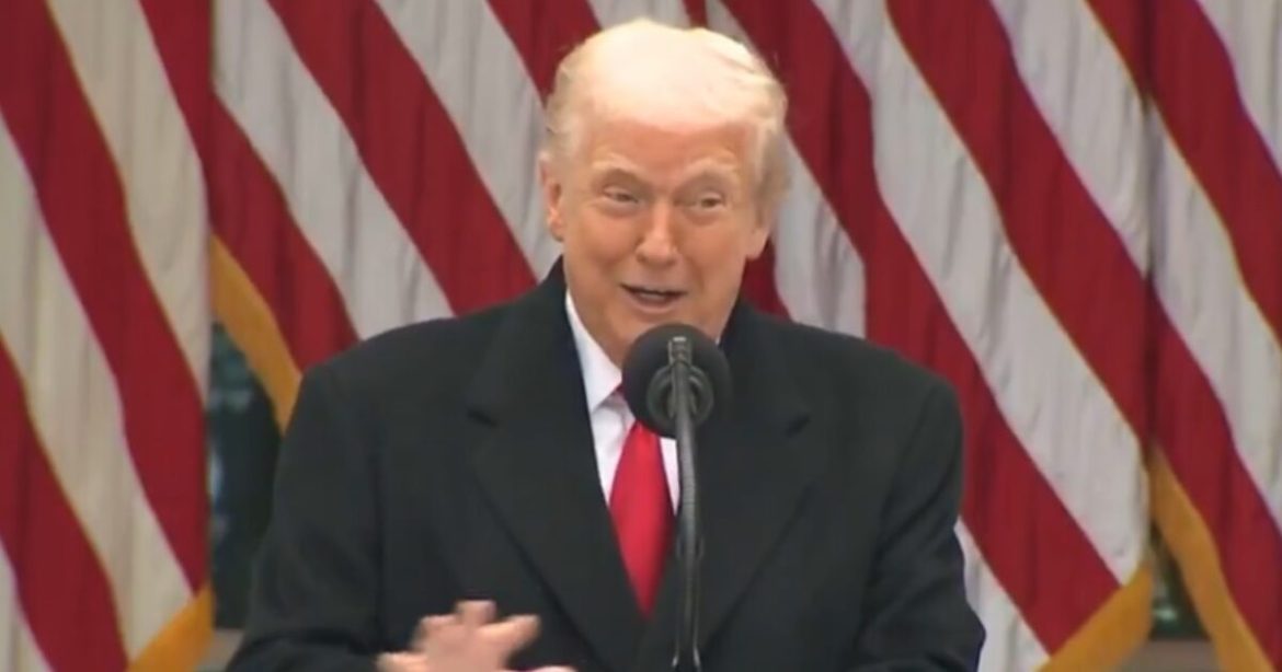 President Trump Savages Joe Biden During White House Turkey Pardon Ceremony (VIDEO)