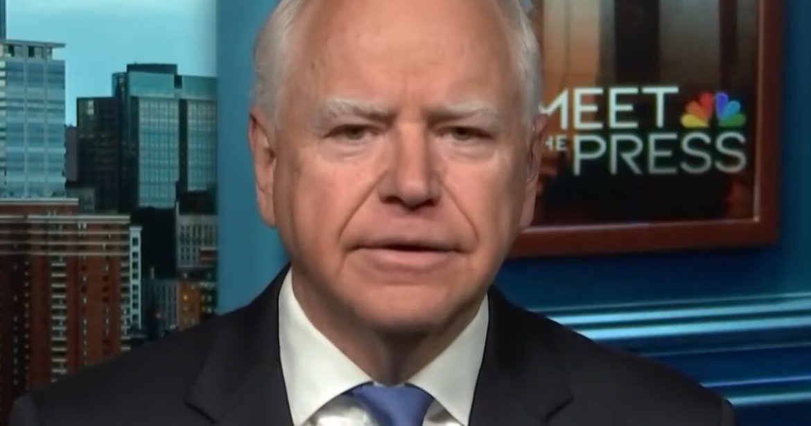 ‘Biden 2024’ Advocate Tim Walz Says Trump is ‘Fading Physically’ — ‘Deeply Concerned’ About His Mental Acuity