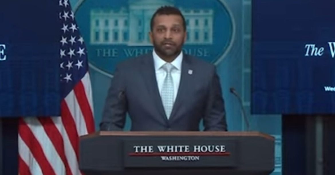 (VIDEO) Kash Patel Announces Deal with China to Stop Production of Fentanyl Precursors – “President Trump has Shut Off the Pipeline that Creates Fentanyl”