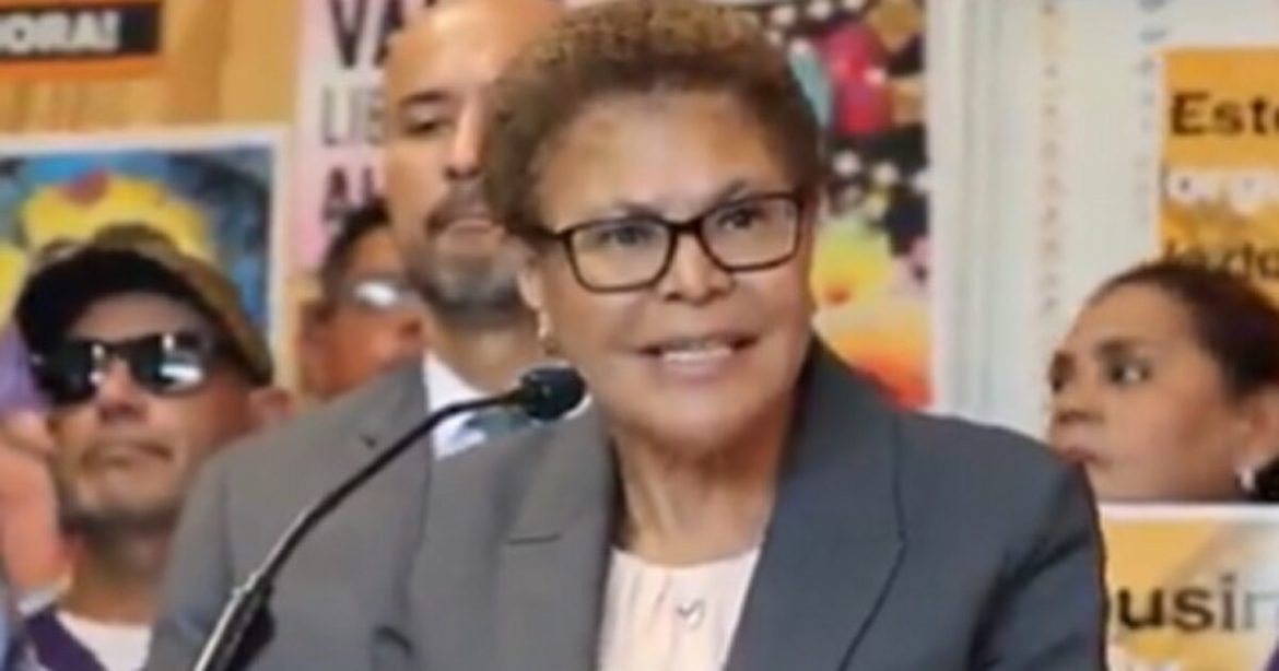 Los Angeles Mayor Karen Bass Takes Victory Lap Over ‘First Rebuilt House’ in Pacific Palisades After Fires – There’s Just One Little Problem