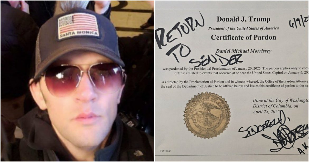 J6 Defendant REJECTS Presidential Pardon to Expose DOJ Corruption and Judicial Conspiracy Against Trump Supporters: “I do not need clemency, by accepting it, I absolve the sins of the state”