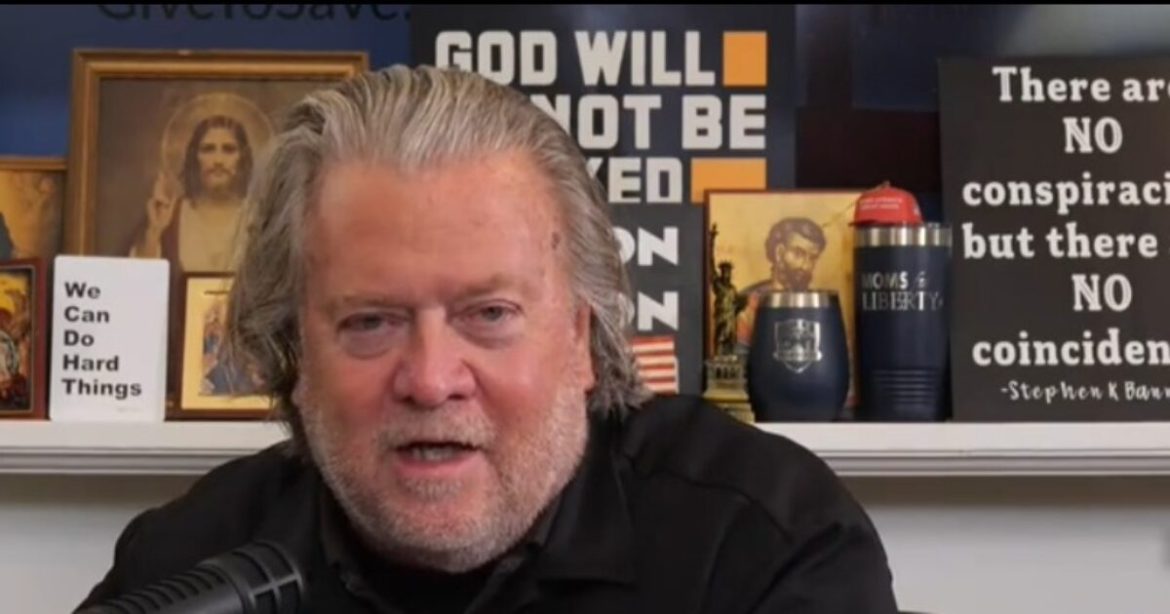 War Room’s Steve Bannon Reviews the Stolen 2020 Election – “They Stole the 2020 Election, Flat Out, Full Stop” (VIDEO)