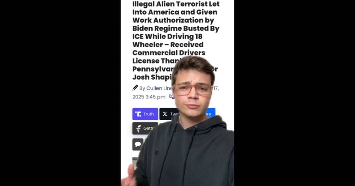 Victor Reacts: Are Democrat Governors Competing to Give CDLs to the Worst People? (VIDEO)