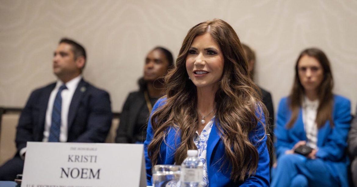 WATCH LIVE: DHS Sec Kristi Noem and National Counterterrorism Center Director Joe Kent Testify Before House Homeland Security Committee