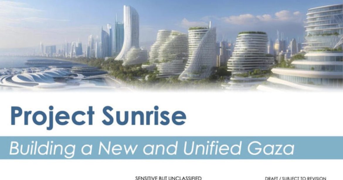 Kushner and Witkoff Reportedly Draft $112B Plan to Turn Gaza Into ‘Smart City’ With Beach Resorts, High-Speed Rail, and AI Grids — U.S. Pushes Back on Claims It Would Foot $60B