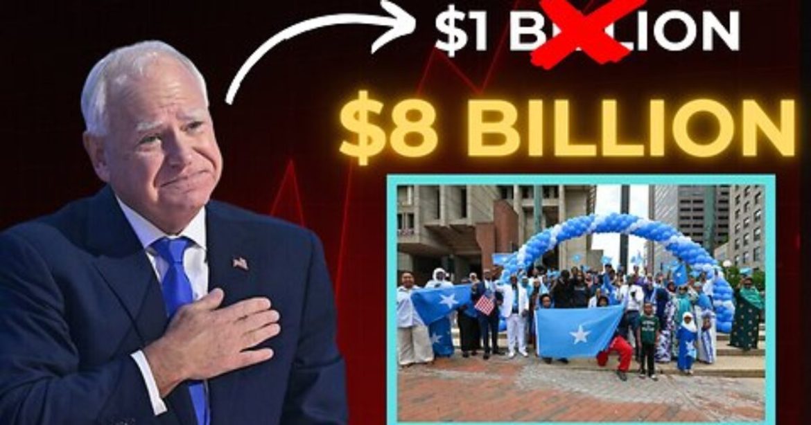 EXPOSED: The $8 BILLION Somali Fraud Network Tim Walz FAILED to Stop