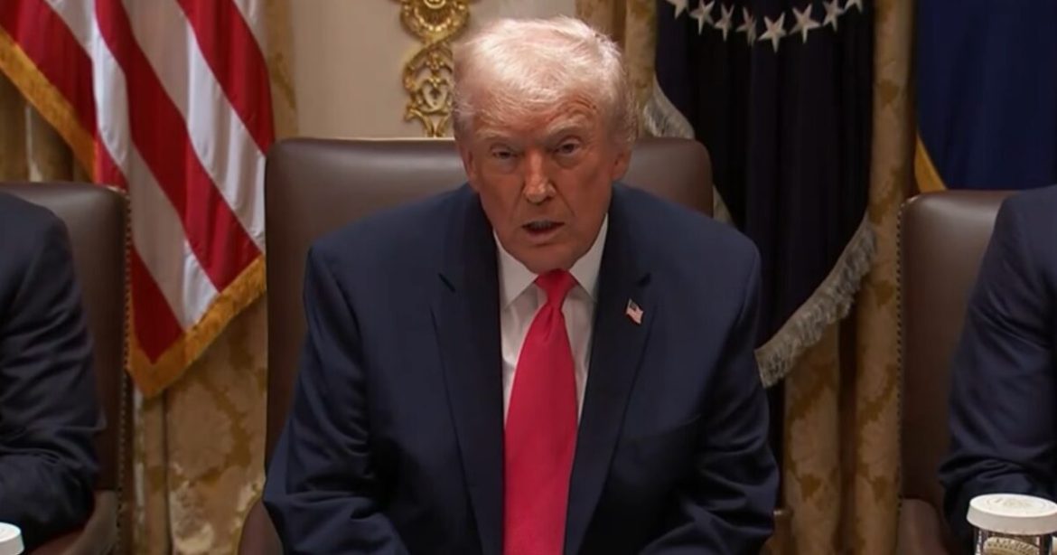 WATCH LIVE: President Trump Hosts Final Cabinet Meeting of the Year