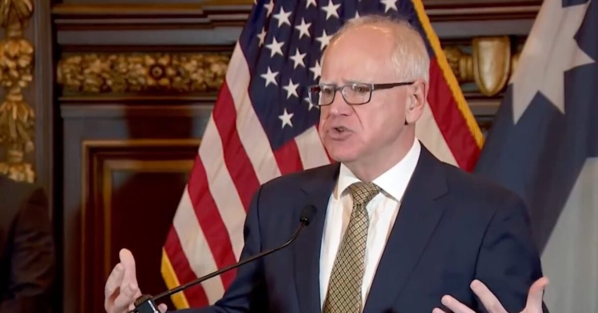 Tim Walz Blames White Men For Widespread Fraud in Somali Community (VIDEO)