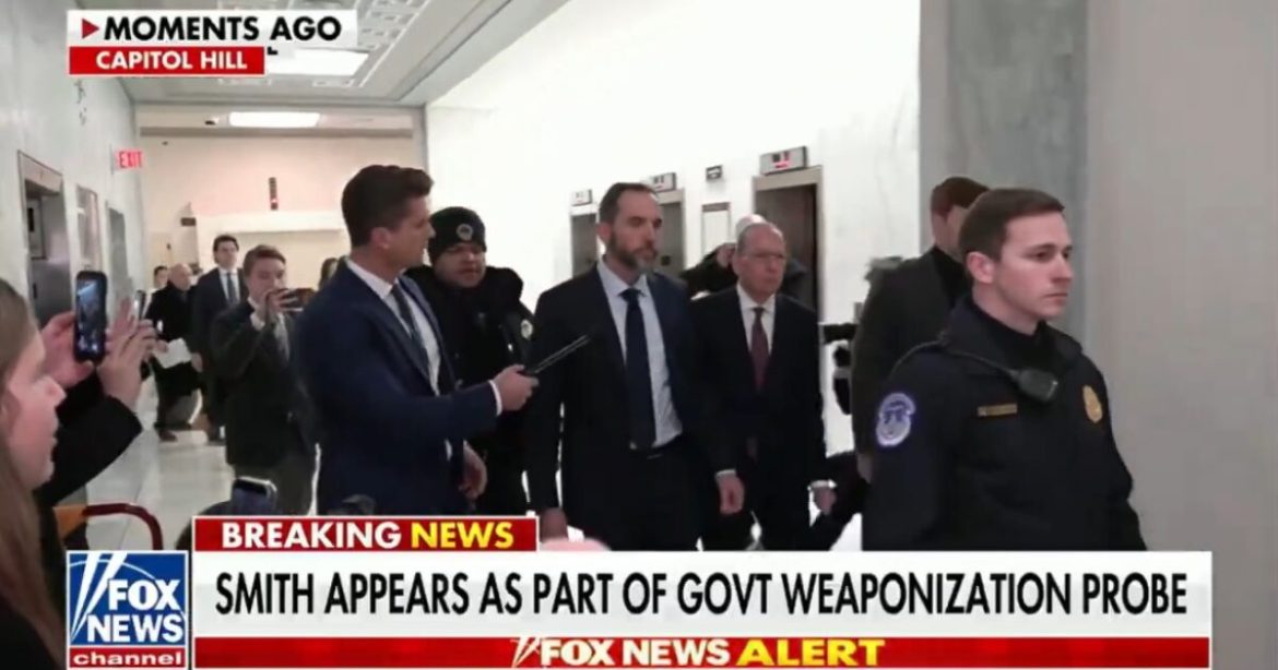 Fox News Reporter Confronts Jacks Smith as He Appears on Capitol Hill (VIDEO)