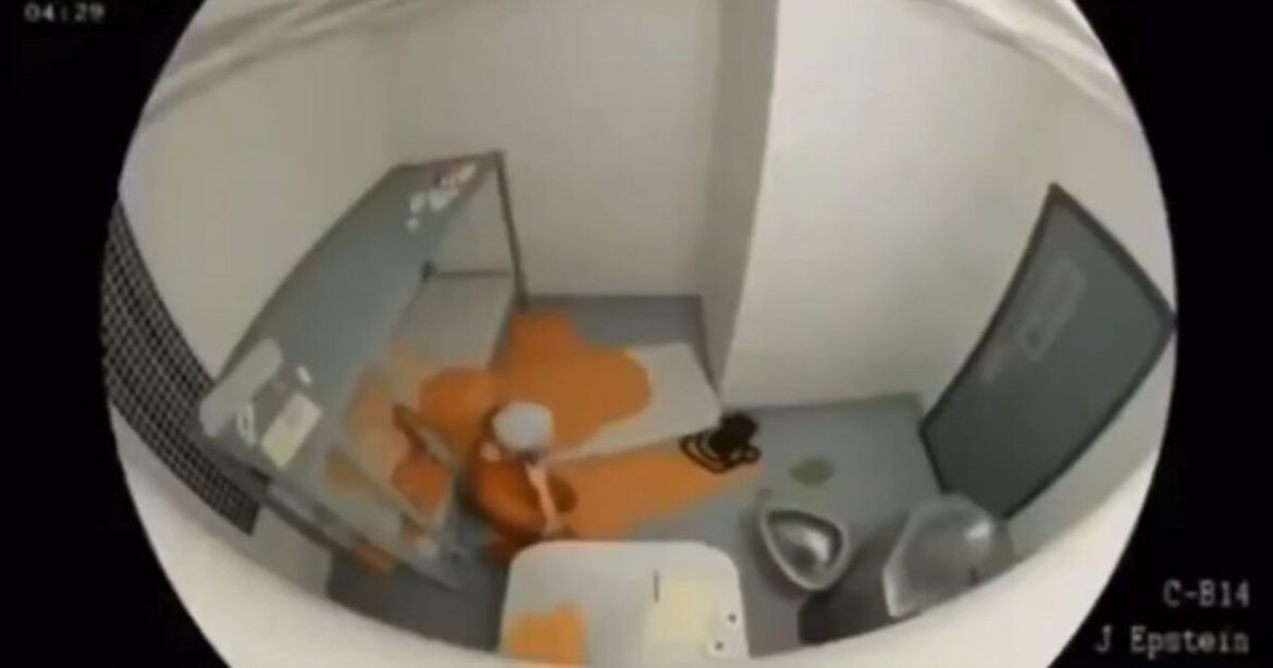 WATCH: Justice Department Releases Shocking Recreation Video of Jeffrey Epstein Trying to Kill Himself