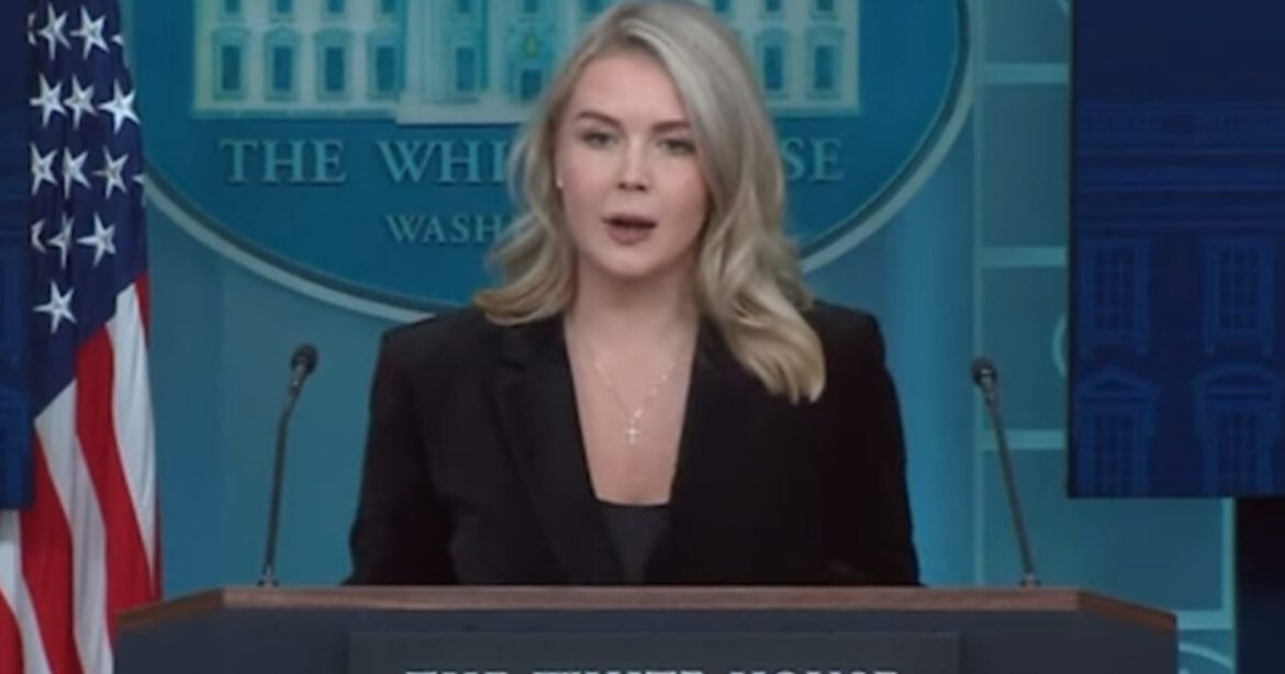 WATCH LIVE: Karoline Leavitt Delivers Press Briefing – 1 PM ET