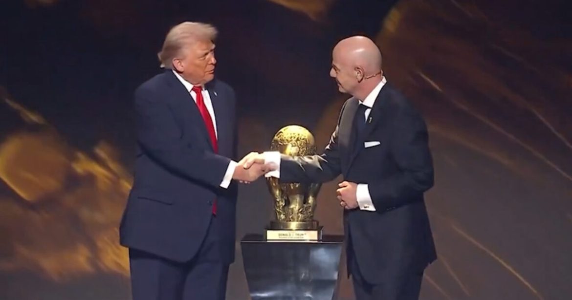 WATCH: Trump WINS First Ever FIFA Peace Prize, Calls it “Truly One of the Great Honors of My Life”
