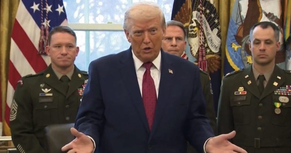 WATCH: Trump Says He’s Filing Lawsuit Against the BBC This Afternoon for Doctoring January 6 Speech