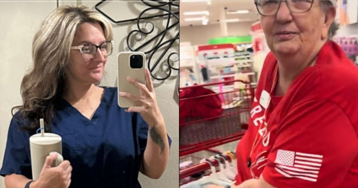 SHOCKING VIDEO: Far-Left Activist Nurse Berates Elderly Target Employee Over Charlie Kirk “Freedom” Shirt, Calls Her “F**king Stupid” in TikTok Meltdown