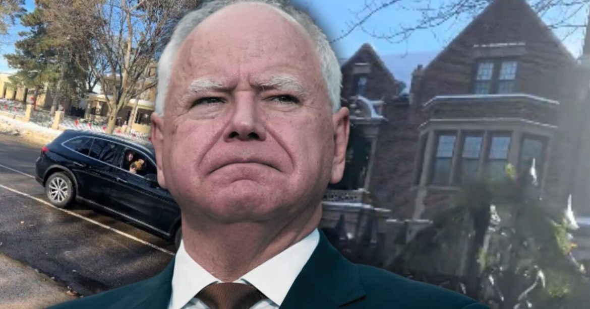 People are Driving by Minnesota Governor Tim Walz’s House and Yelling ‘Retard’ (VIDEO)