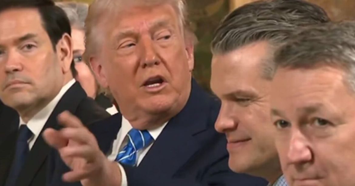 Trump Hilariously Roasts Fake News Media During Zelenskyy Meeting at Mar-a-Lago: ‘Would You Consider Lunch a Bribe?’ (VIDEO)