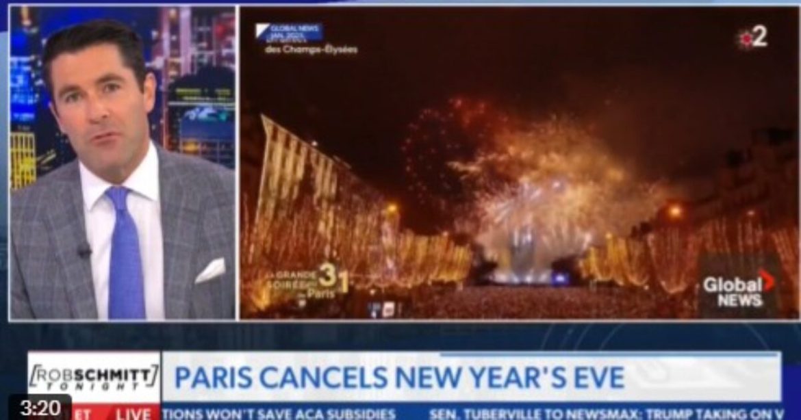 France, Australia, and Germany Have all Canceled New Years Celebrations – We All Know Why, But They’re Not Brave Enough to Tell Us
