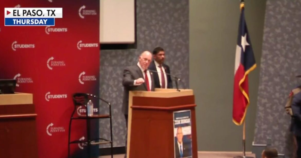 WATCH: Border Czar Tom Homan Shuts Down Heckler with a Perfect Response After Leftist Calls Him a “Traitor” and “Racist” During TPUSA Event