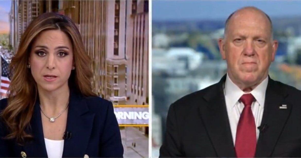 Border Czar Tom Homan Blasts Joe Biden for the Deadly Ambush of National Guard in DC (VIDEO)