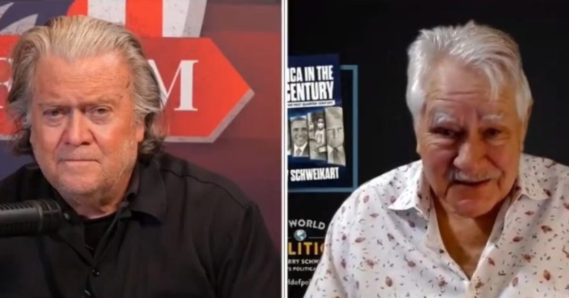 War Room’s Steve Bannon and Historian Larry Schweikart Discuss the Significance of Trump’s 2015 Candidacy (VIDEO)