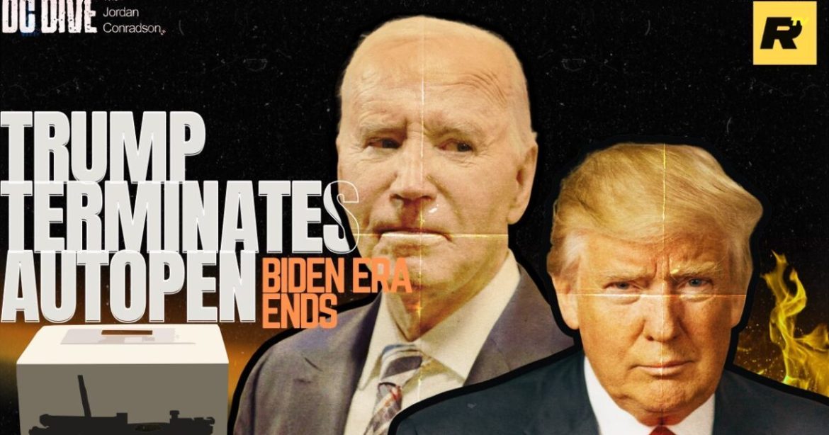 WATCH: Trump Voids ALL Documents Signed via Biden’s Autopen | DC Dive