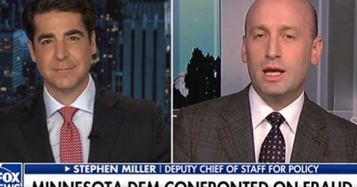 Stephen Miller Puts the Size of Somali Fraud in Minnesota Into Stunning Perspective (VIDEO)