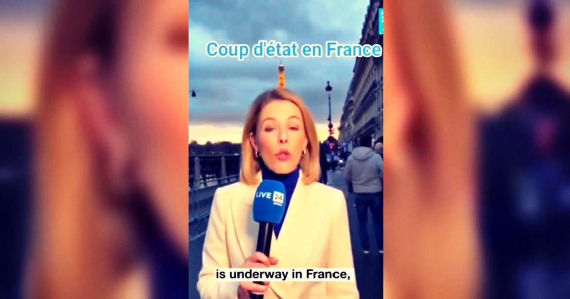 WATCH: The Viral AI-Generated Video Depicting a Military Coup in France That Has Failing Emmanuel Macron Beside Himself