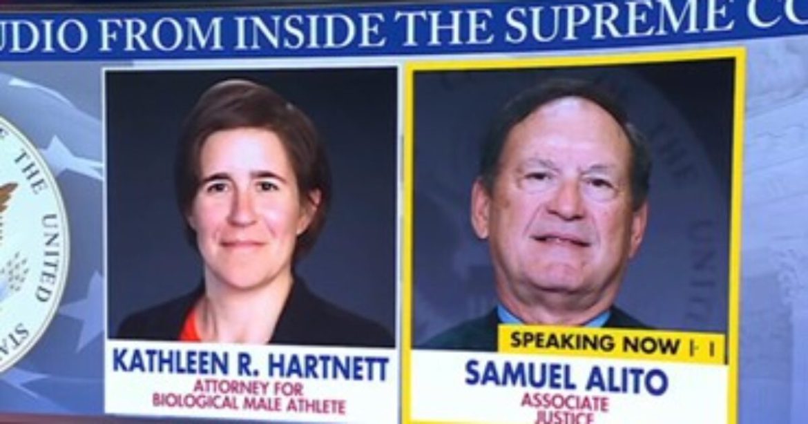 Incredible: Justice Alito Poses a Brilliant Hypothetical Question that Destroys Both a Woke Attorney Arguing for Boys in Girls’ Sports and the Wicked Lie of Gender Identity (AUDIO)