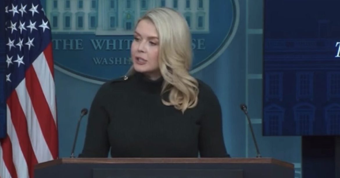 WATCH: WH Press Sec Slams Media’s “Selective Outrage” Over Alex Pretti When Asked “Where was that Outrage when Ashli Babbitt was Executed”