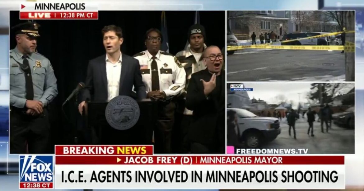 “Get the F*ck Out of Minneapolis!” – Far-Left Mayor Jacob Frey Lashes Out at ICE After Woman Attempting to Run Over Agent Fatally Shot (VIDEO)