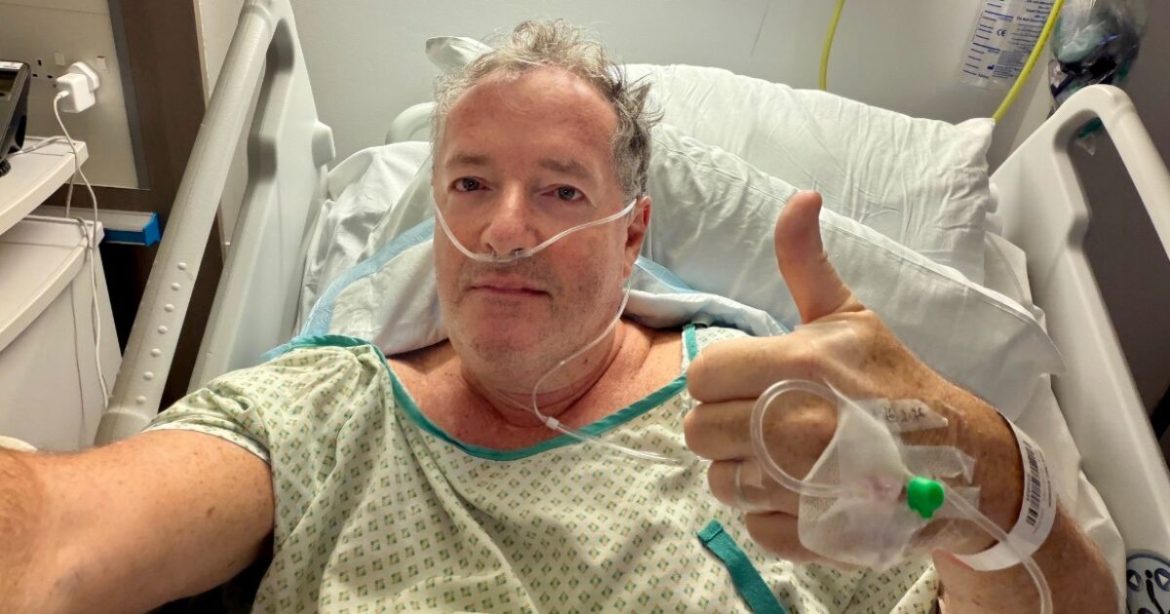 Piers Morgan Hospitalized After Bad Fall