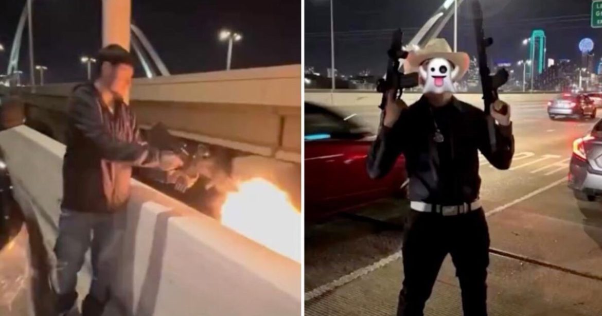 SHOCK VIDEO: Illegal Aliens Arrested After Opening Fire on Texas Freeway