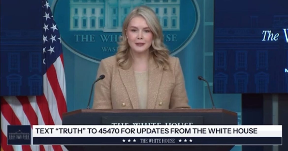 WATCH LIVE: White House Press Secretary Holds Briefing as POTUS Meets with Venezuelan Opposition Leader María Corina Machado – 1 PM ET