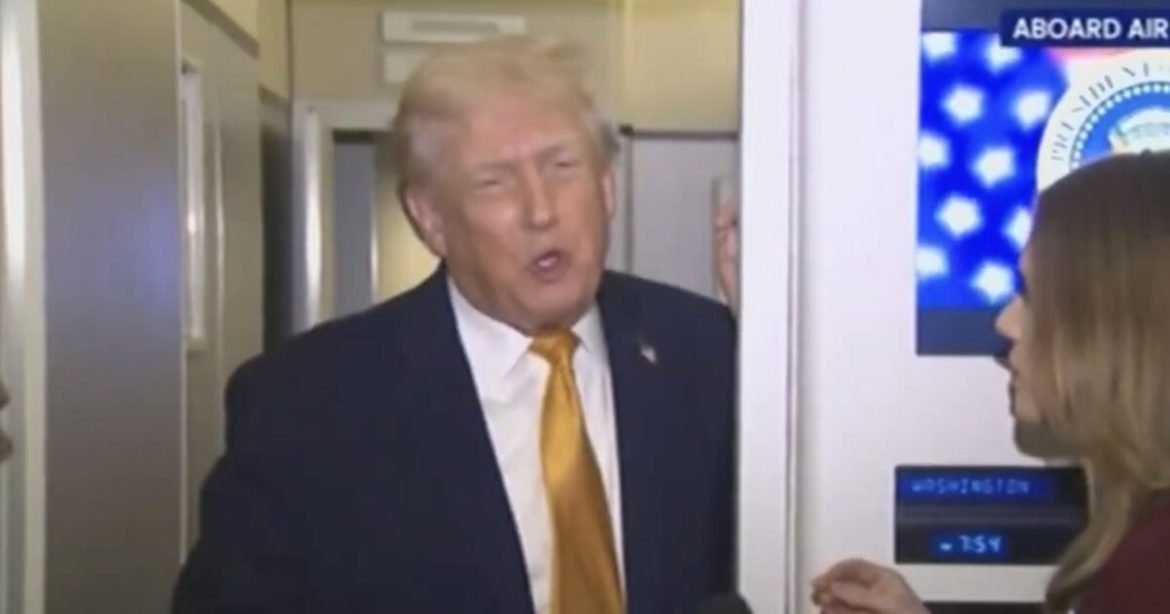 AUDIO: “We’ll go Back in When the Crime Starts” – Trump Says He’ll Redeploy National Guard and Use Insurrection Act in Los Angeles, Chicago, Portland