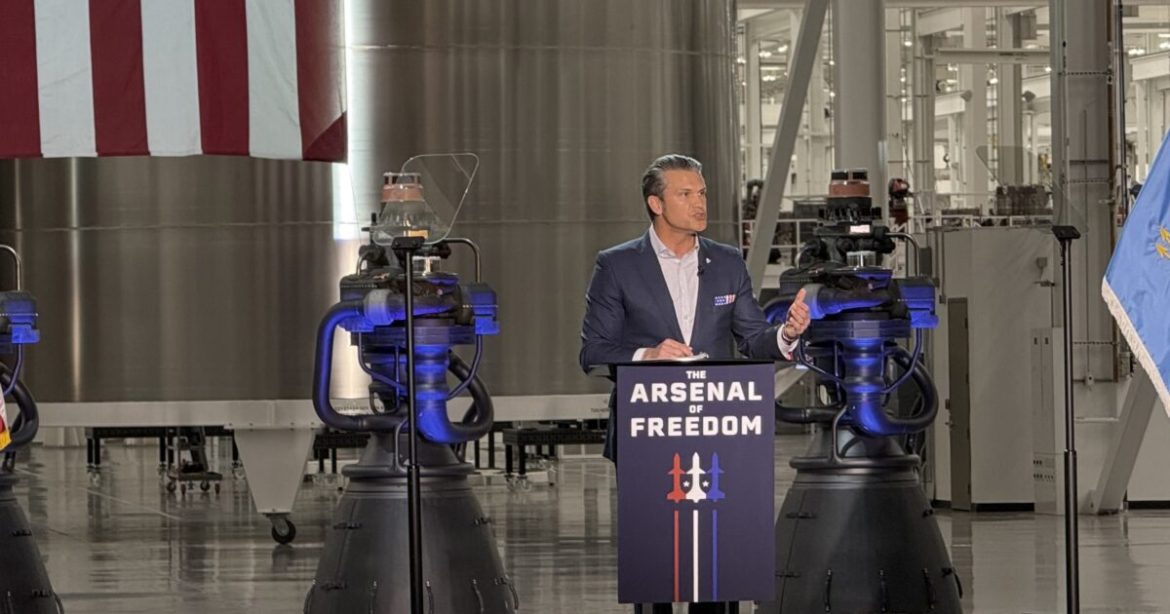 WATCH LIVE: Pete Hegseth and Elon Musk Deliver Remarks at SpaceX HQ in Brownsville, TX
