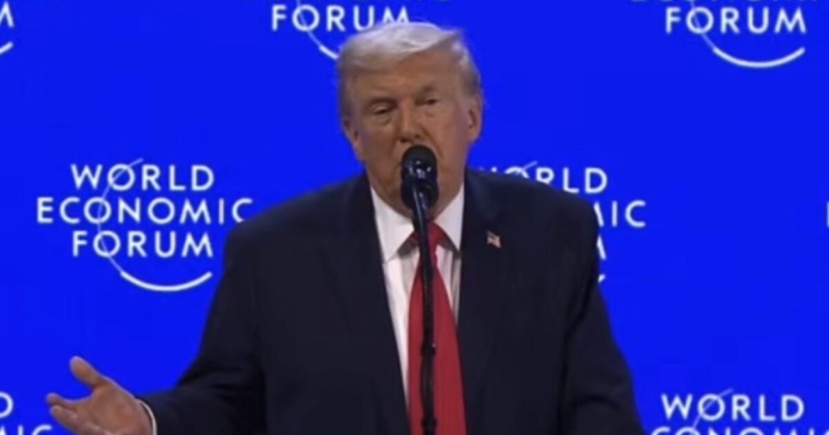 WATCH: Trump Tells World Economic Forum the 2020 Election was Stolen and “People will Soon be Prosecuted for What They Did”