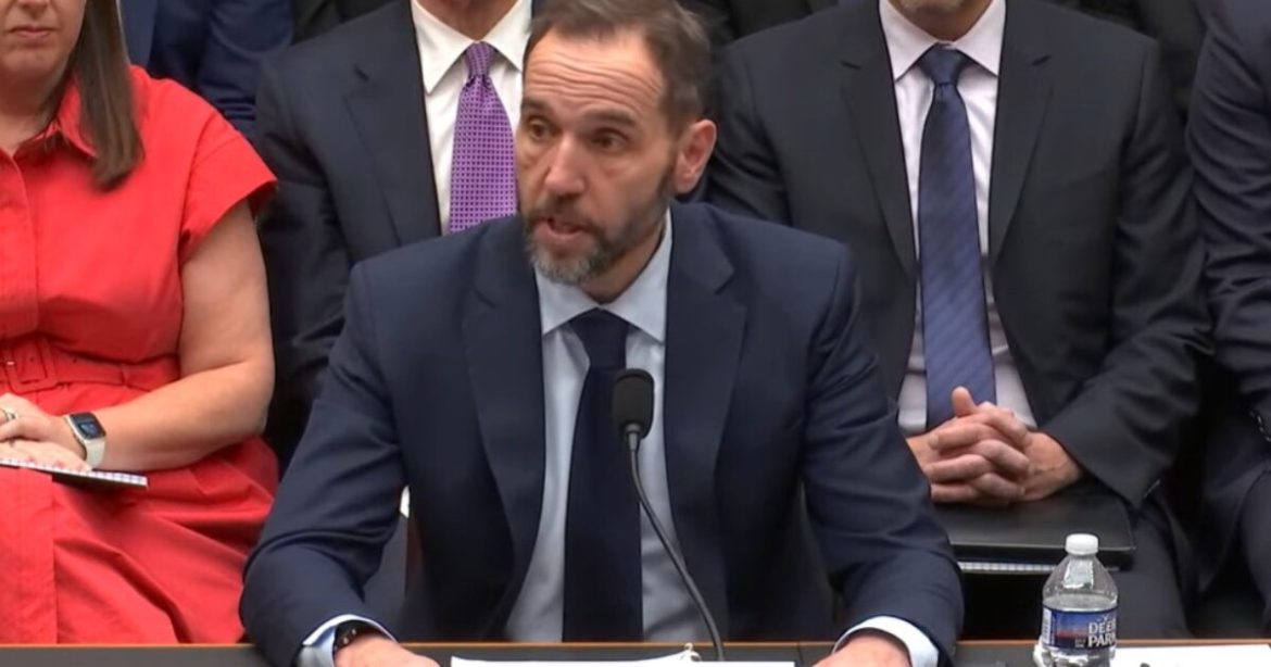 WATCH LIVE: Former Special Counsel Jack Smith Attempts to Defend Trump Investigations in First Public Testimony Before Congress – Start Time at 10 AM  ET