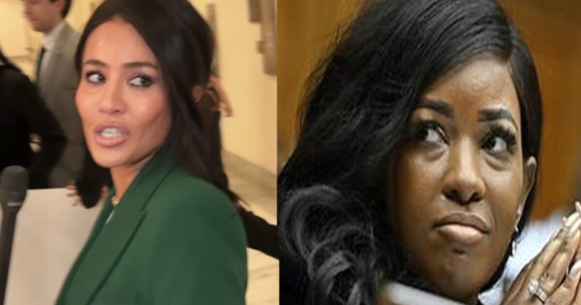 TGP’s Cara Castronuova Shoved by Jasmine Crockett’s Bodyguard After Yesterday’s January 6th Hearing at Congress! See Reactionary VIRAL VIDEO!