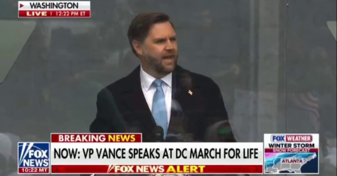 BOOM! At Annual March for Life – Crowd Goes Nuts After J. D. Vance Announces Fraud Investigations into Planned Parenthood Affiliates (VIDEO)