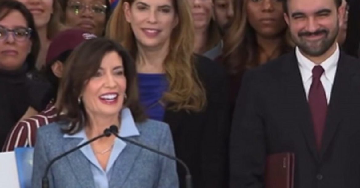HERE WE GO: NY Governor Kathy Hochul and Zohran Mamdani Announce Plans to Spend Billions on ‘Free’ Childcare Program (VIDEO)