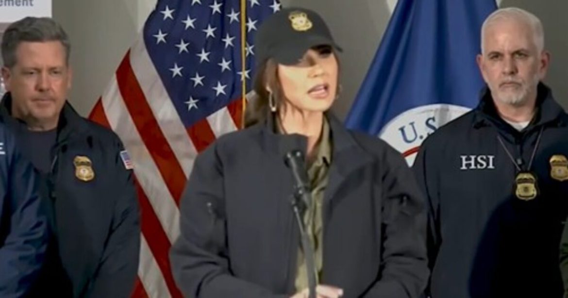 WATCH: DHS Secretary Kristi Noem Reveals What ICE Agents Told the Leftist Agitator Who Tried to Run Over an Agent Before Deadly Self-Defense Shooting