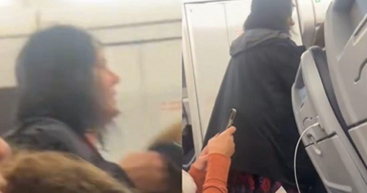 Passengers Applaud When Left Wing Woman is Ejected From Flight After Crazy Political Rants (VIDEO)