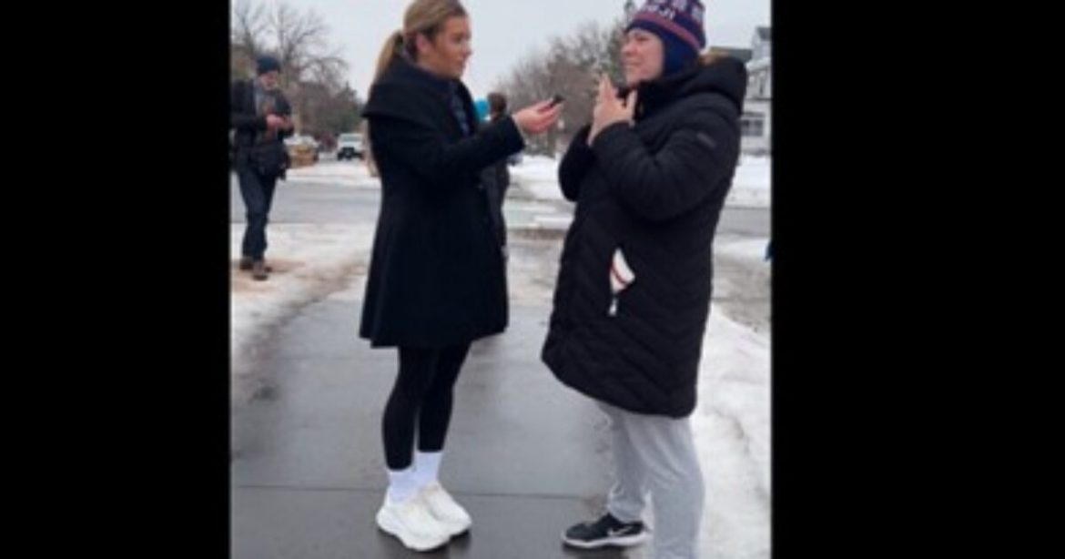 Social Media Users ROAST Woke Protester After Hearing Her INSANE Response Regarding Memorial For Leftist Who Allegedly Tried to Run Over ICE Officer (VIDEO)