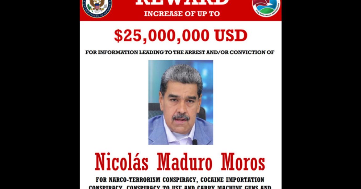 Biden Admin. Owes Trump a $25 Million Bounty for Capturing Maduro